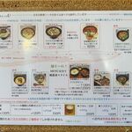 風遊斎 - メニューです