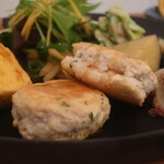 Merry Anne cafe - 豆腐と鶏ひき肉のつくね