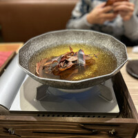 黄金出汁しゃぶと江戸前寿司 肉のあさつ 梅田お初天神店 - 追い鰹