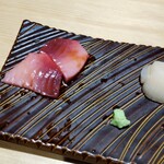まんてん鮨 - ホタテとマグロ