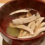 みえ田 - 松茸と北海道産トラフグの鍋