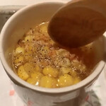 みえ田 - とうもろこしの茶碗蒸し