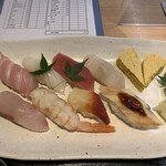 Sushi Hamazushi - 桔梗（1,860円）