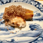 みえ田 - 自家製カラスミとフグ白子　アルバ産白トリュフ