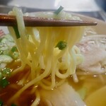 Hinode - 「ラーメン定食」麺は中太ミャろか？あっさり系で具はどくとく