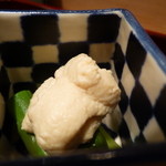 帰燕 - アスパラガスの白和え