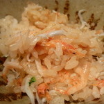 帰燕 - 桜海老とシラスの釜揚げの土鍋ご飯