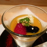 帰燕 - ココナッツとピスタチオのババロア