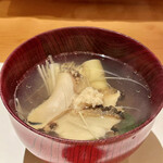 みえ田 - ホワイトアスパラと蝦夷アワビの鍋