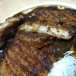 ゴーゴーカレー - ロースカツのアップ