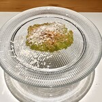 みえ田 - 銀杏とカラスミとパルメジャーノチーズ