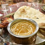 リトルスパイス - いつもの美味しいカレー（タンドリーチキンセットのポークカレー）