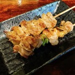 やきとり 絶好鳥 - 料理写真:せせりタレとネギまタレ