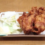 きゃべとんラーメン - セットのからあげ