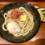 自家製麺 一合まいた - 明太釜玉バターうどん