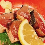 居酒屋 喜八 - はがつお塩たたき 税込950円