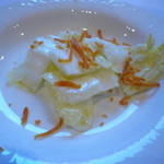 ラ リベラ - 木野産白菜とサルディーニャ産のカラスミ