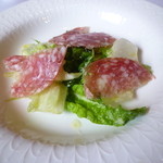 ラ リベラ - 白菜と ういきょう入りのサラミのサラダ