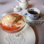 ラ リベラ - 木野産苺にバニラのジェラート