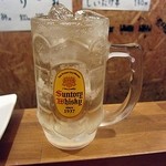 やきとり・ホルモン串　もりしん - ハイボール