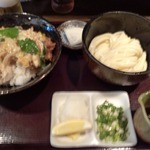 純愛うどん なでしこ - カツ丼セット８３０円