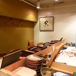 帰燕 - カウンター席