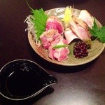 喜和美家 - Ｈ25.06　宮崎産赤鶏のタタキ（タレ）