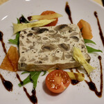 波へい - ４種の木の子のテリーヌ