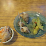 Minatozushi - つぶと豆漬