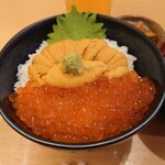 うに むらかみ - 二色丼