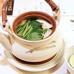 寿司処 福家 - 松茸の土瓶蒸し（2021.10）