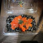 立ち呑みBAR COCO - ▪️糸魚川ブラック焼きそば ¥500 ［by pop_o］