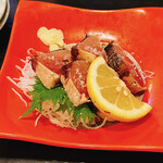 居酒屋 喜八 - はがつお塩たたき 税込950円