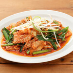 pork kimchi bokgeum