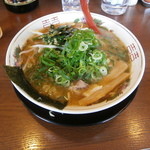 豚骨煮干ラーメンです