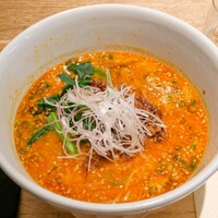 広尾はしづめ - 粗挽き肉味噌の担々麺 山椒麺