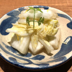 炭焼 おかげさん - 白菜のピクルス
