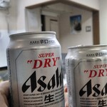 カレーうどん専科 祥 - ビールで乾杯！！