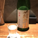 炭焼 おかげさん - 萩の鶴・純米吟醸