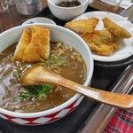 カレーうどん専科 祥 - 妻の注文。
