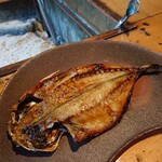 広丞庵　かのか - 鯵の開き♪遠赤外線効果でふっくら