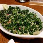 サロマーン&ソエール ハラールキッチン キョウト - Tabouli salad タブーリサラダ 650円だよ