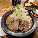 酒場 テンノスケ - 和牛しゃぶしゃぶ肉豆腐 700円