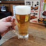 宇奈とと - 平日生ビール６００円→３３０円