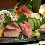 庄や - 刺身が旨い定食の刺身