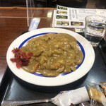 光月庵 - カレーライス大盛り800円