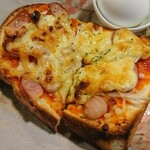DOG CAFE ユズイロ - ピザトースト