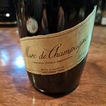 SAVOY - マールを、と所望して勧めてもらったMoet &Chandon のマール。