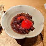 銀座すがの - 苺善哉