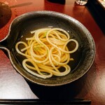 銀座すがの - 丸煮麺(鼈出汁)